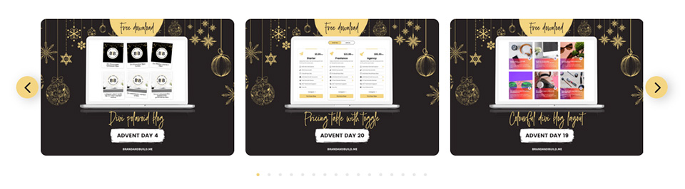 Simple divi gallery slider