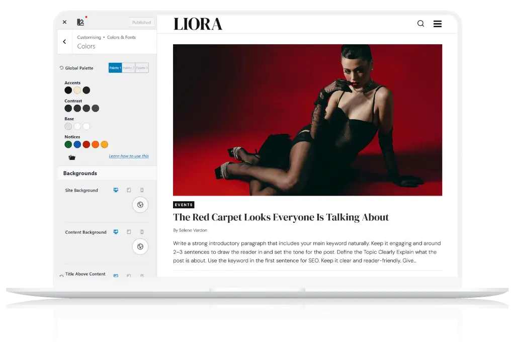 Liora block collection