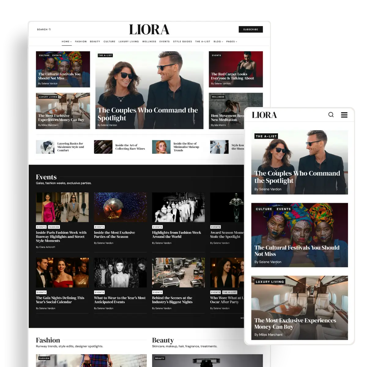 Liora Child Theme for Kadence