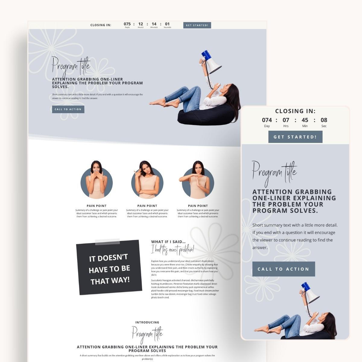 Madison funnel kit for Divi