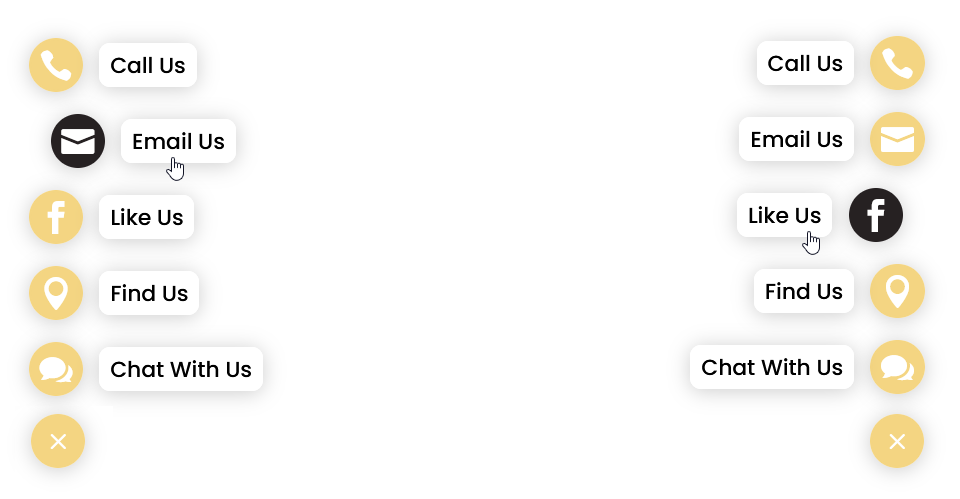 Divi Popout Contact Menu